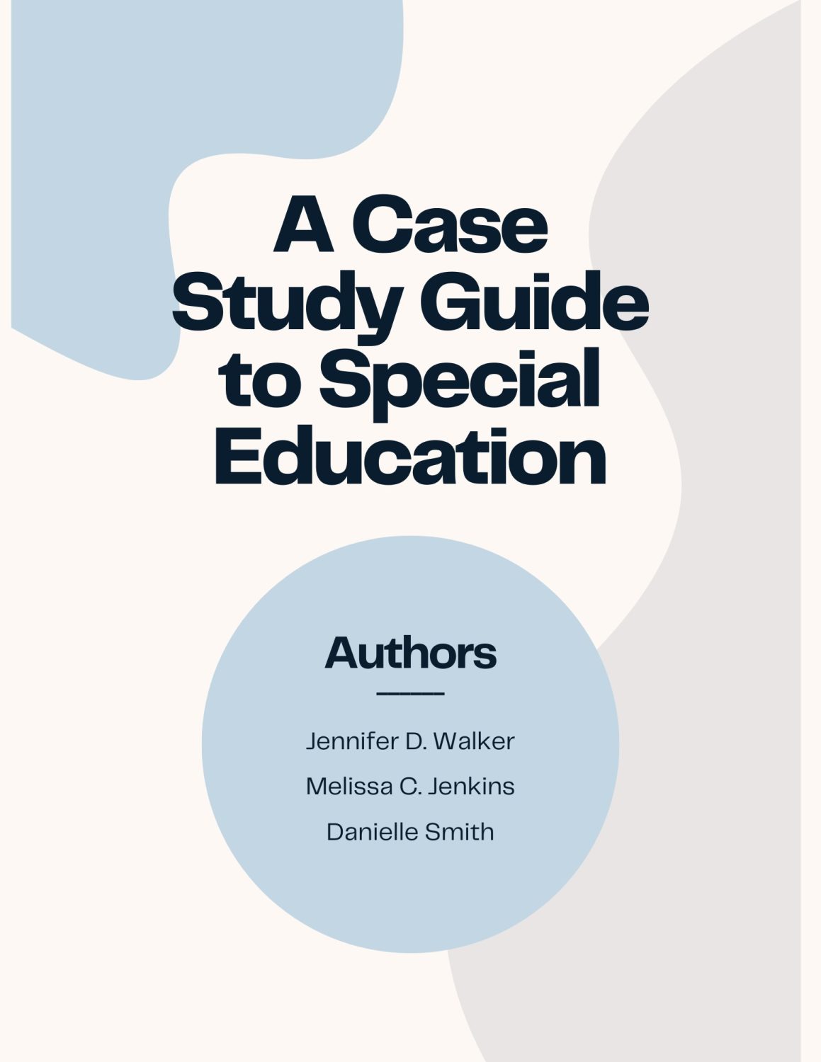 Cover image for A Case Study Guide to Special Education