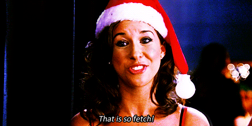 Still from the movie Mean Girls of Gretchen Wieners saying, “That is so fetch!”