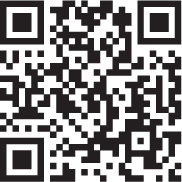 A Q R code to access the video on problems and behaviors.