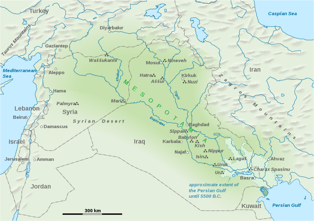 Map of Mesopotamia