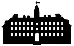 Silhouette of the Wren Building