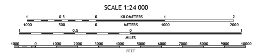 Map Scale Line   Scale Bar 