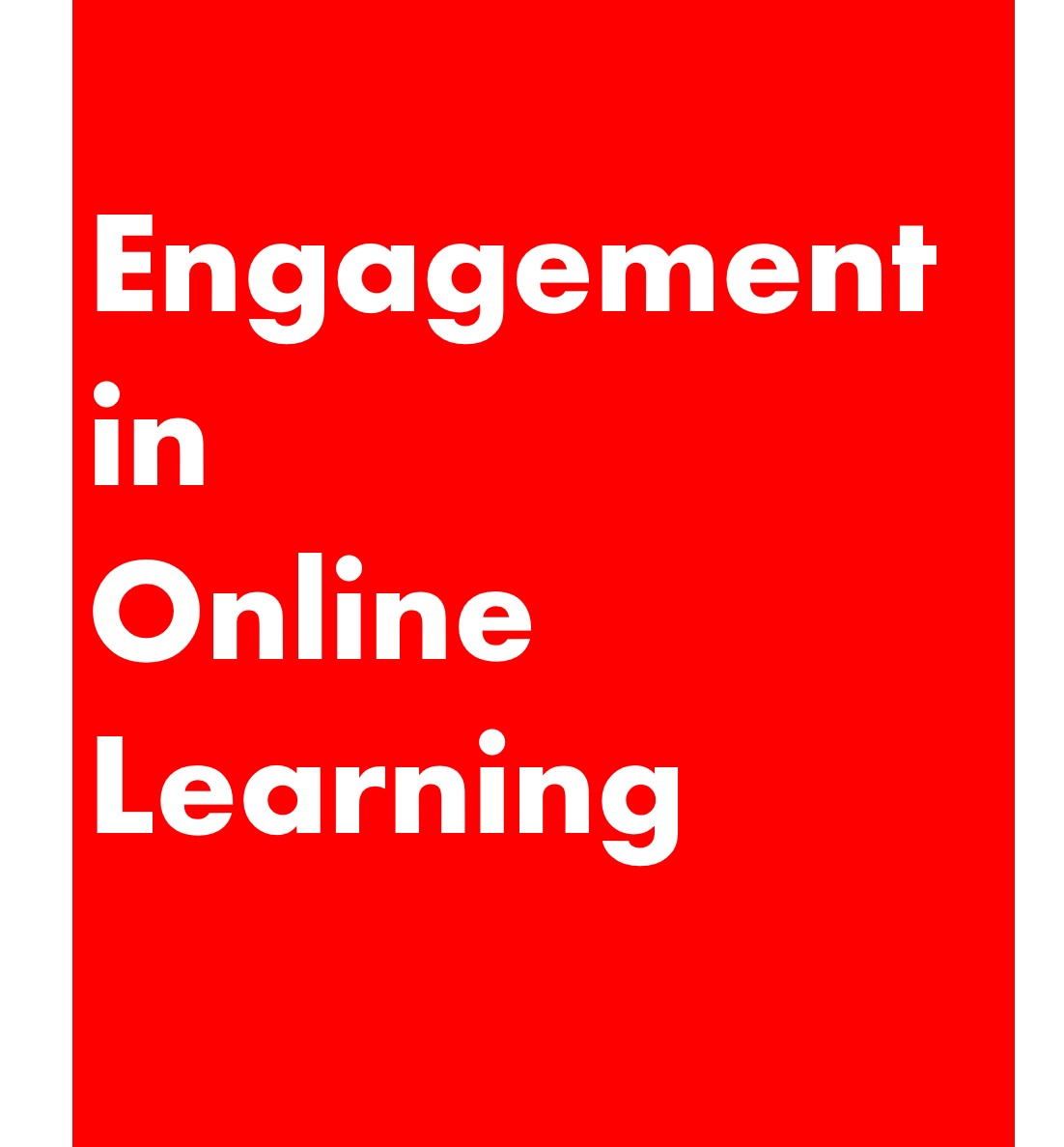 Cover image for Engagement in Online Learning: An Annotated Bibliography