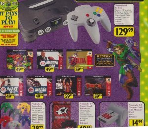photo of videogame advertisements