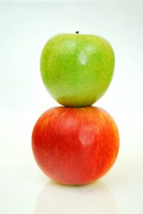 Apples, Green and Red