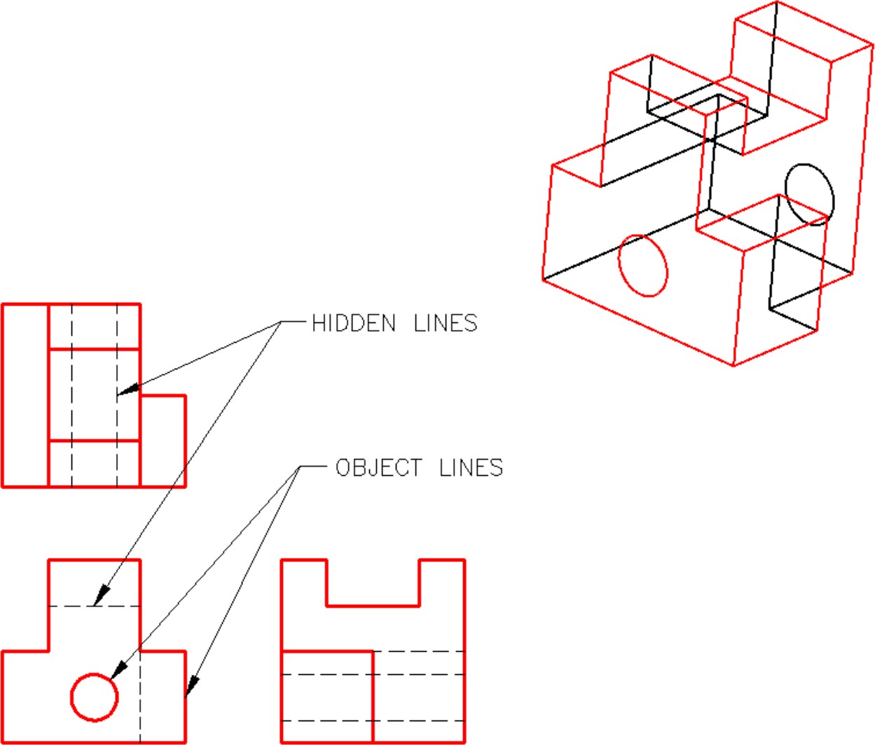 Make orthographic and isometric engineering drawings by Mughal693 | Fiverr